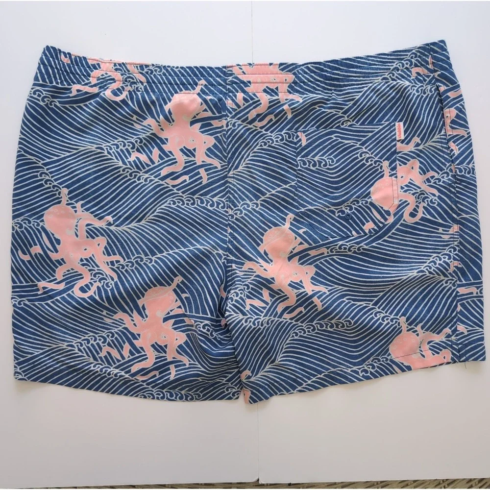Chubbies The Krakens Swim Trunks Mens 2XL Extended Waist 44